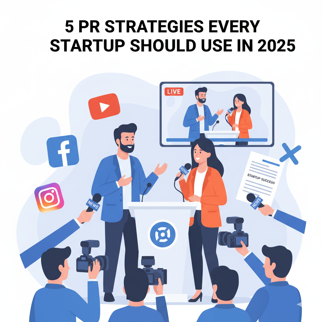 5 PR Strategies Every Startup Should Use in 2025