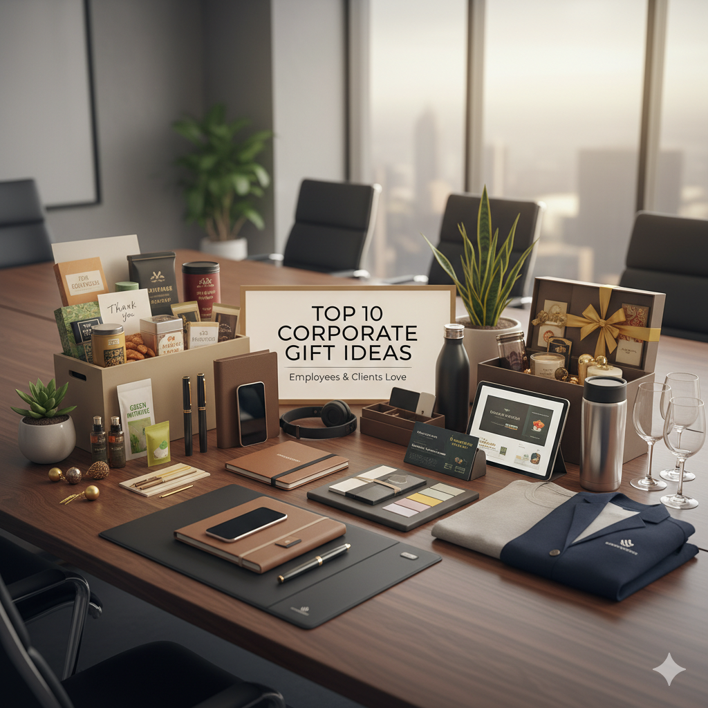 Top 10 Corporate Gift Ideas That Employees & Clients Love