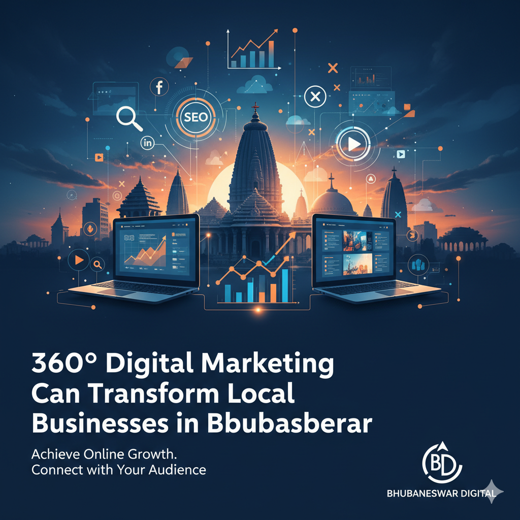 How 360° Digital Marketing Can Transform Local Businesses in Bhubaneswar