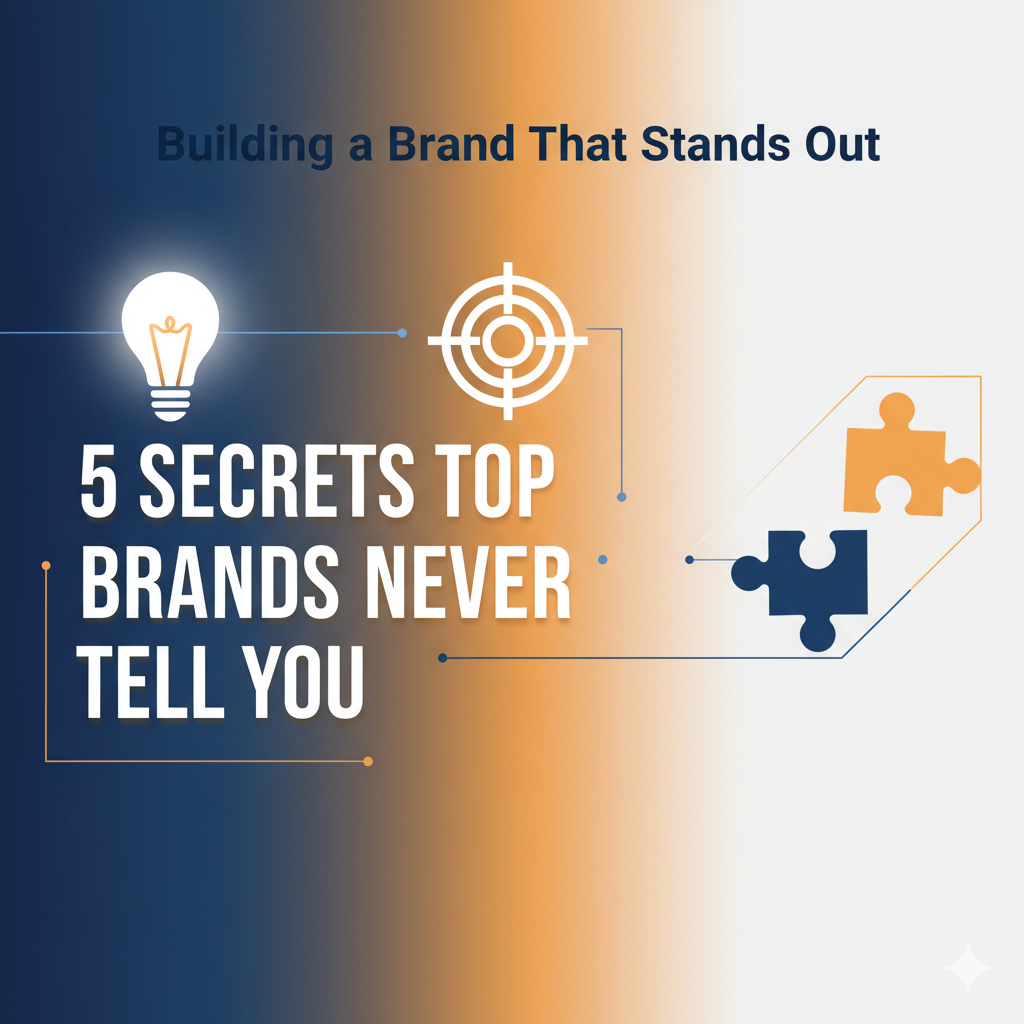 Building a Brand That Stands Out: 5 Secrets Top Brands Never Tell You