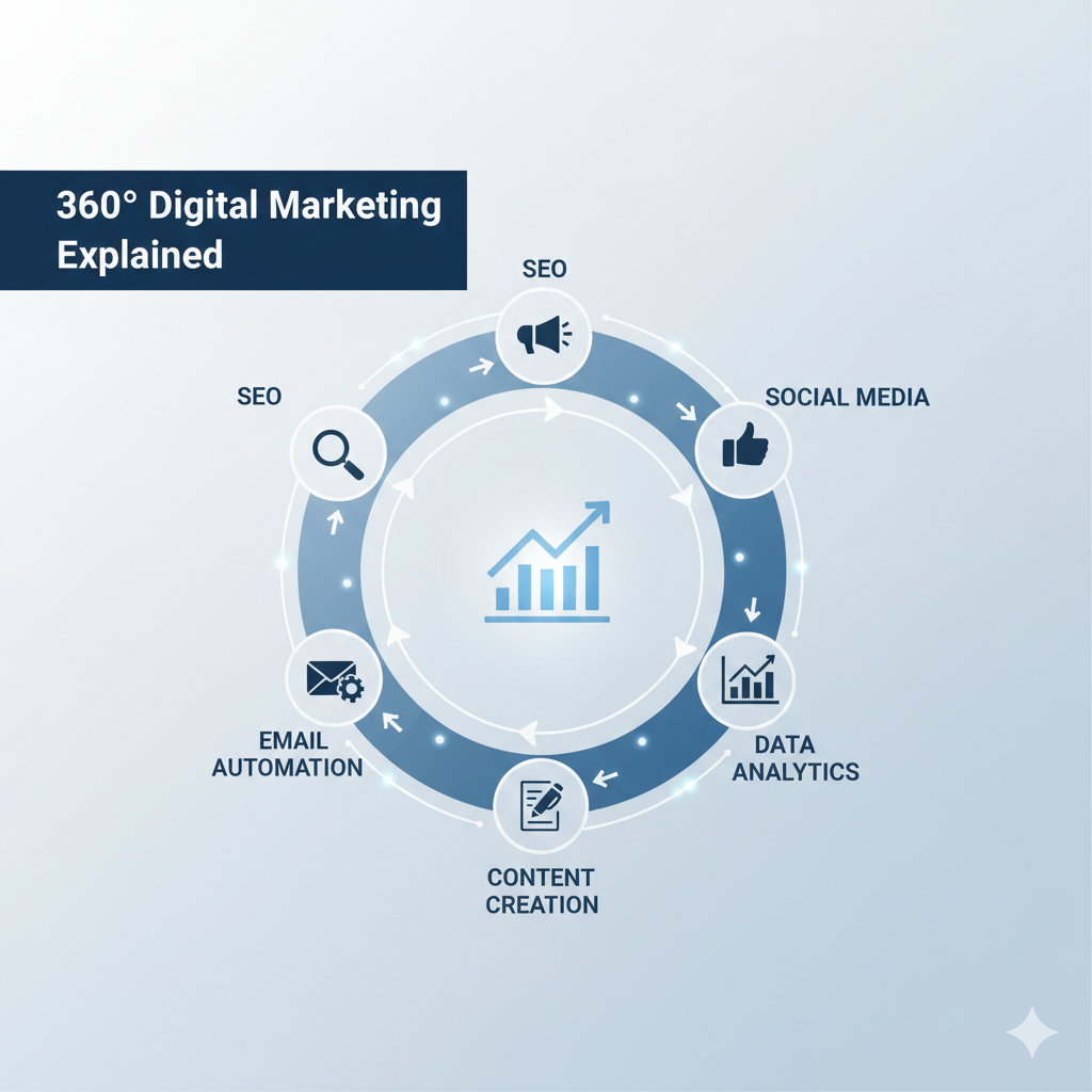 What Is 360° Digital Marketing? A Complete Guide for Modern Businesses