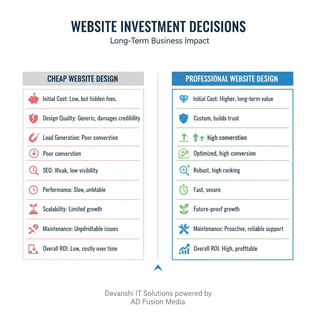 Why Cheap Website Design Costs Businesses More in the Long Run